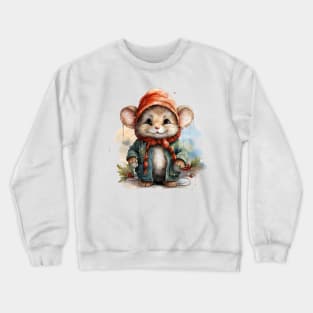 Christmas Mouse Crewneck Sweatshirt